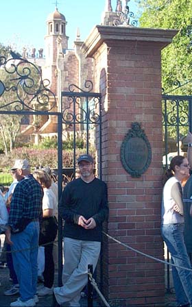 Bill at the Haunted Mansion