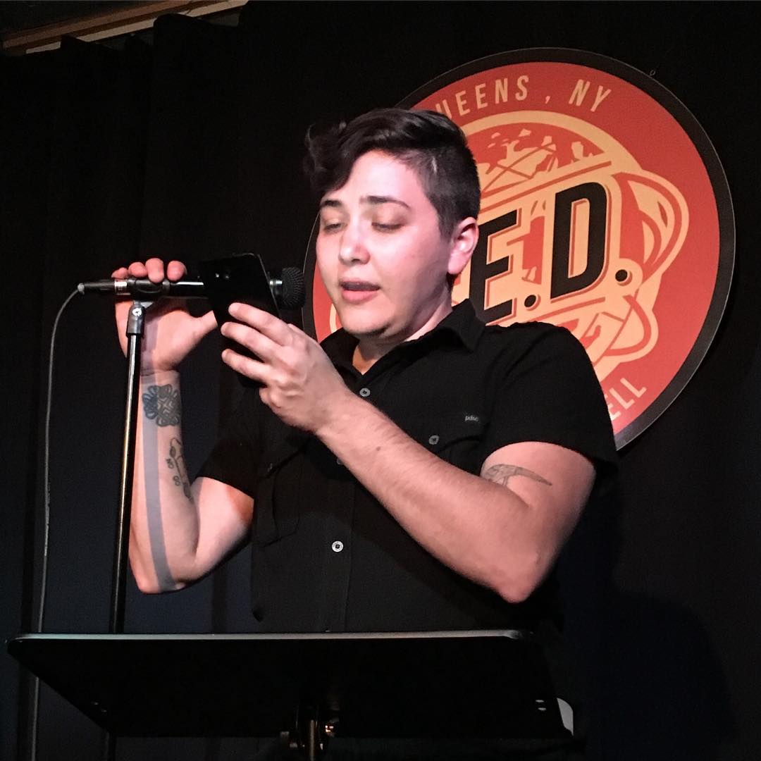 Alex DiFrancesco reads at Line Break #3