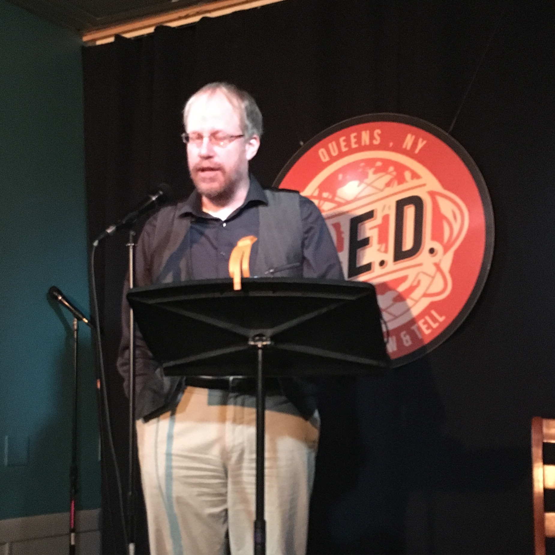 Gregory A. Wilson reads at Line Break