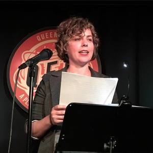 Eden Robins reads at Line Break #11 - click to view - mousewheel to zoom