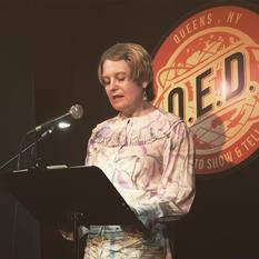 Olena Jennings reads at Line Break #21 - click to view - mousewheel to zoom