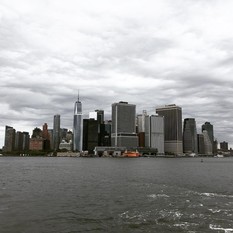 Manhattan from the Governors Island Ferry - click to view - mousewheel to zoom